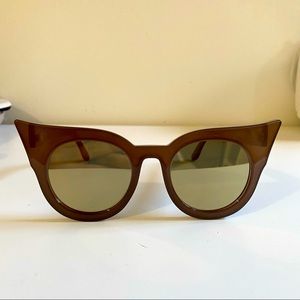 Le Specs “Flashy” Flat Frame sunnies